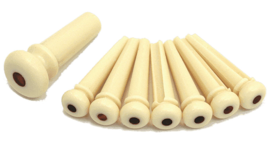 MARTIN & CO Set de Chevilles Blanc Point Ecaille