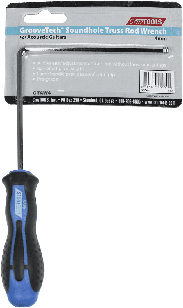 MARTIN & CO Cle Allen Trussrod Groove Tech 4 MM avec Poignee