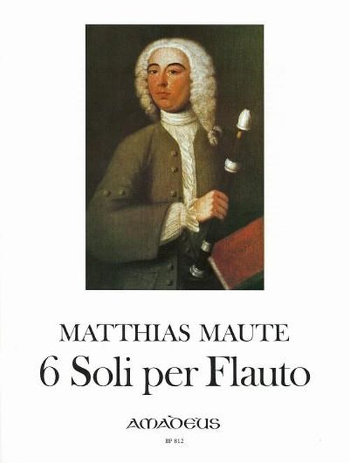 AMADEUS Maute Matthias - 6 Solos - Flute A Bec