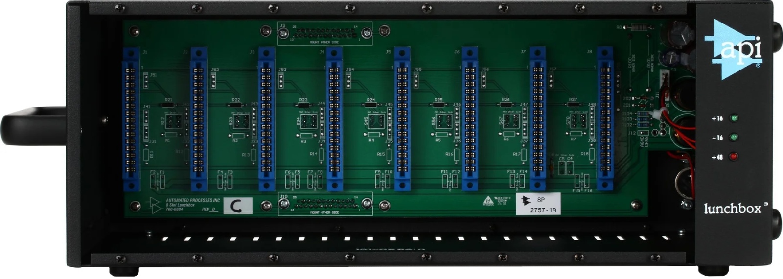 API AUDIO 500-8P 8-Slot Rack