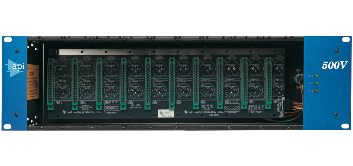 API AUDIO 500VPR 10-Slot Rack