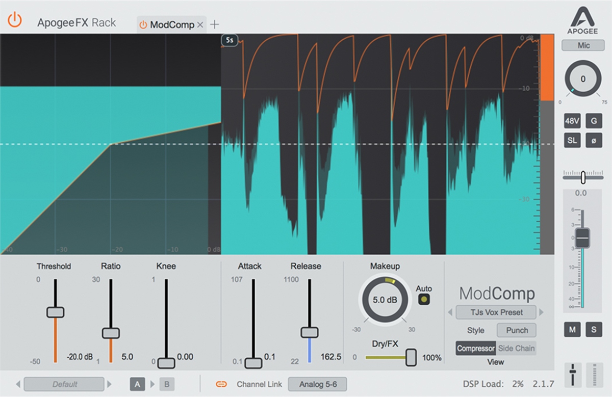 APOGEE FX Rack ModComp