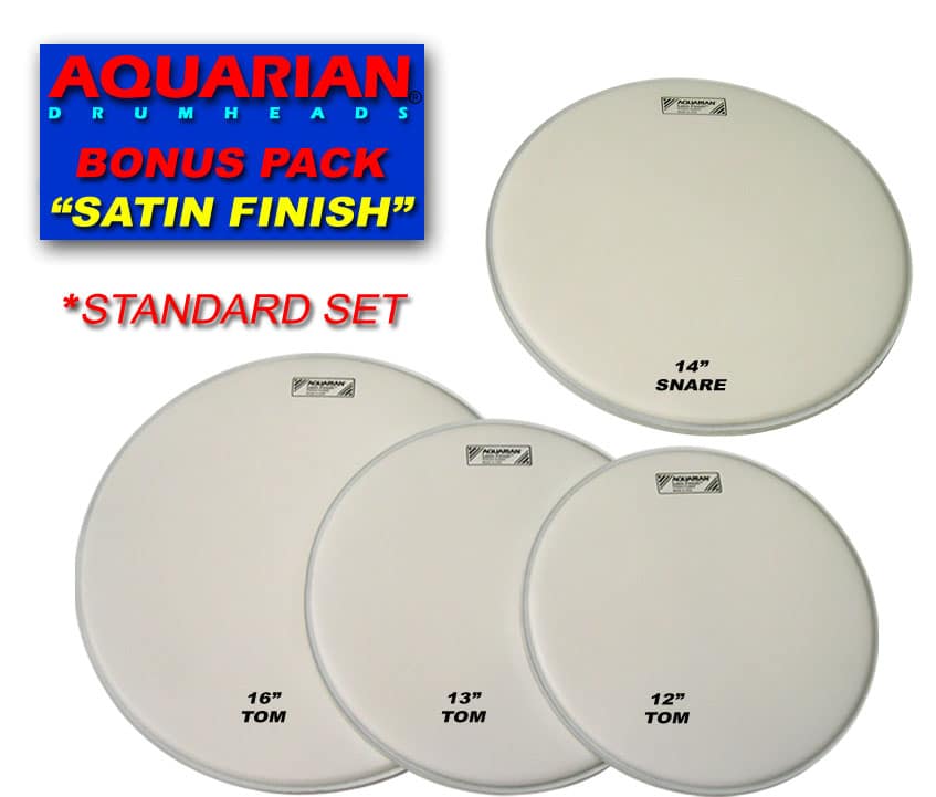 AQUARIAN TEXTURE COATED SATIN FINISH STANDARD SET 12/13/16 +14