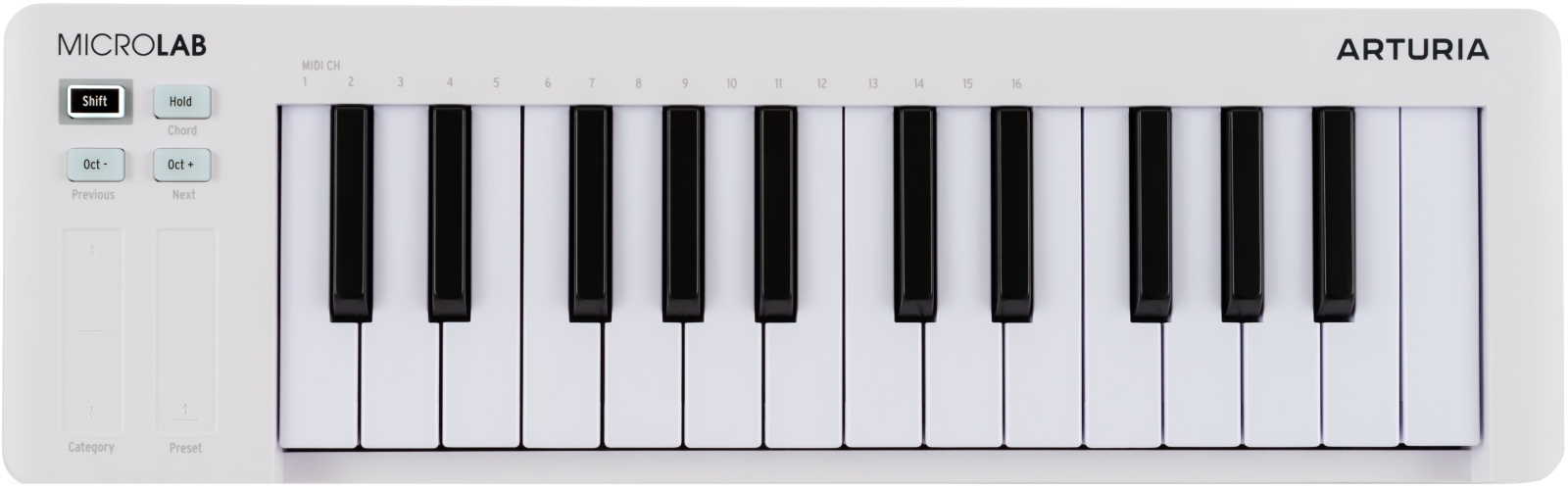 ARTURIA MicroLab MK3 White