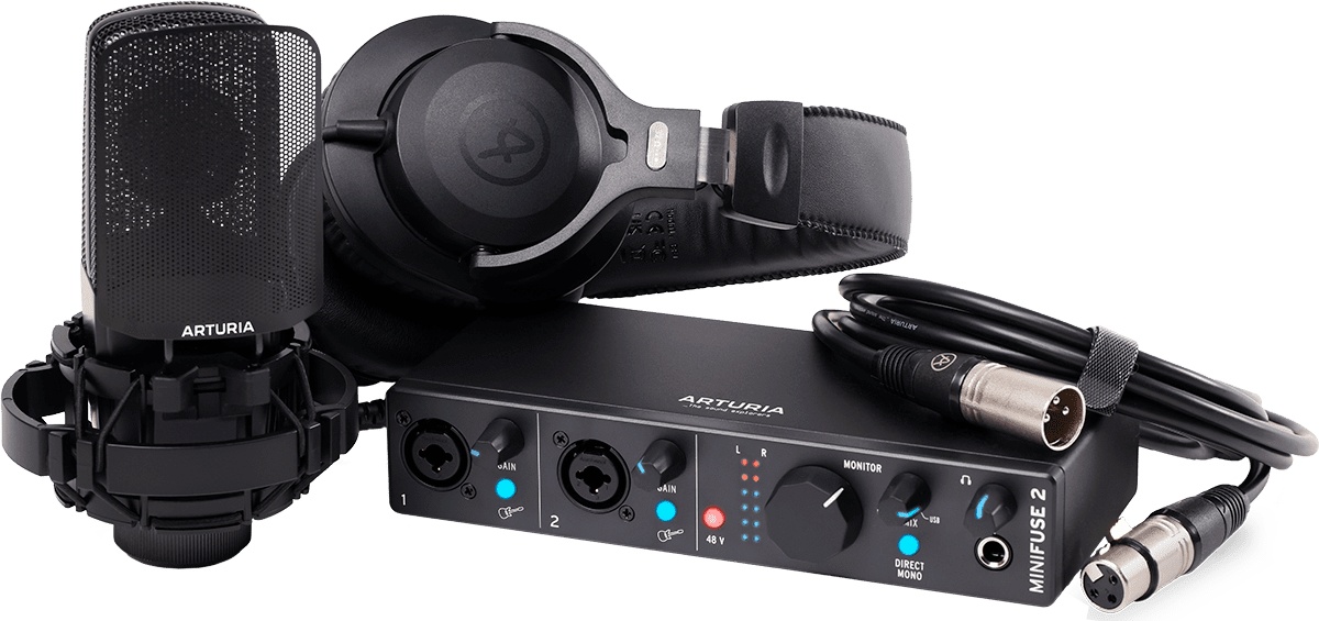 ARTURIA MiniFuse Recording Pack Black - B Stock