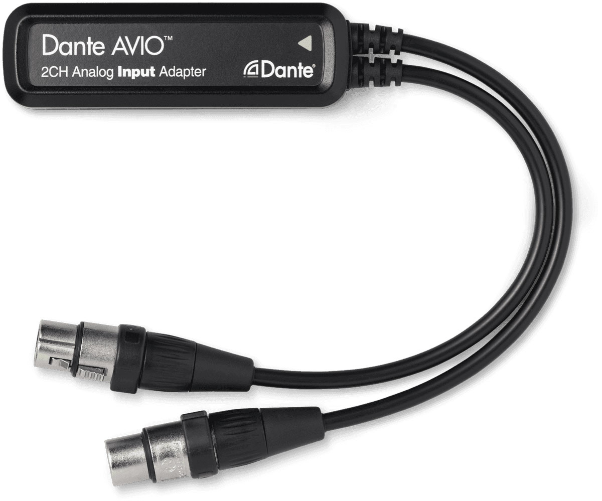DANTE AVIO Analog Input Adapter 2x0