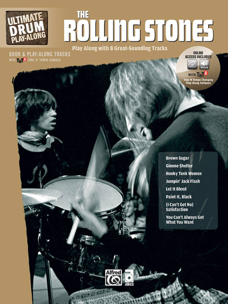 ALFRED PUBLISHING Rolling Stones, The - Ultimate Drum Play Along + 2 Audio