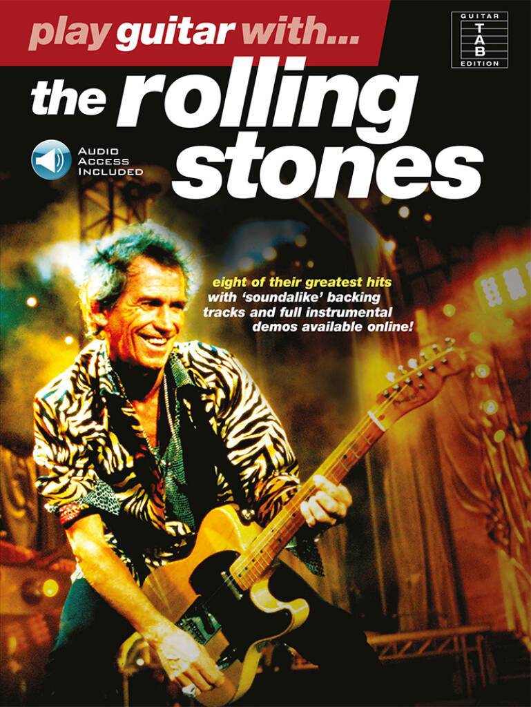 WISE PUBLICATIONS Play Guitar With... The Rolling Stones +audio