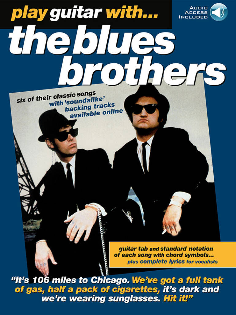 WISE PUBLICATIONS BLUES BROTHERS - PLAY GUITAR WITH + AUDIO