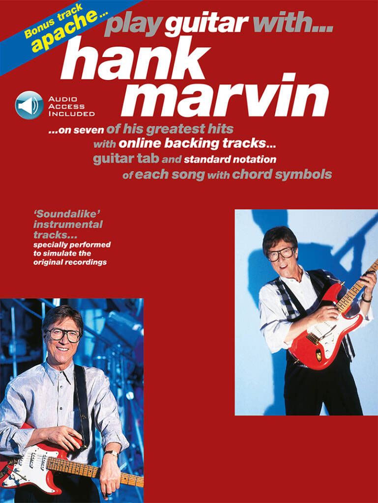 MUSIC SALES MARVIN HANK - PLAY GUITAR WITH + AUDIO - GUITAR TAB