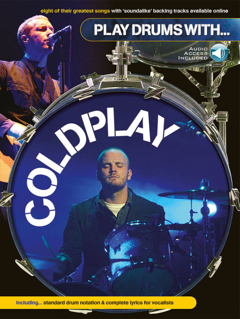 WISE PUBLICATIONS COLDPLAY PLAY DRUMS WITH + AUDIO