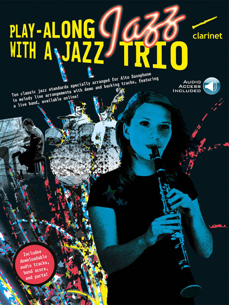 WISE PUBLICATIONS Play Along Jazz With A Trio + Audio - Clarinet