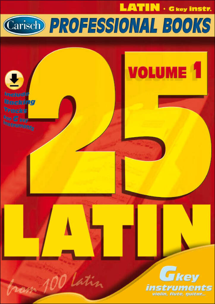 CARISCH 25 LATIN + AUDIO - INSTRUMENTS EN DO