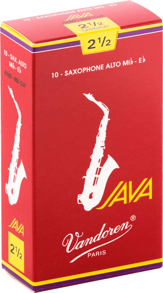 VANDOREN JAVA RED 2.5 - SAXOPHONE ALTO