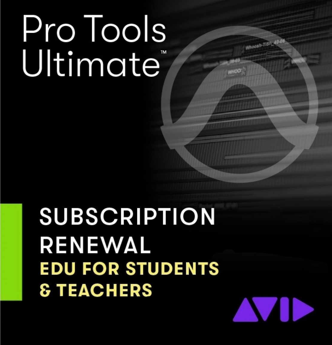 AVID Pro Tools Ultimate Subscription Renewal Education 