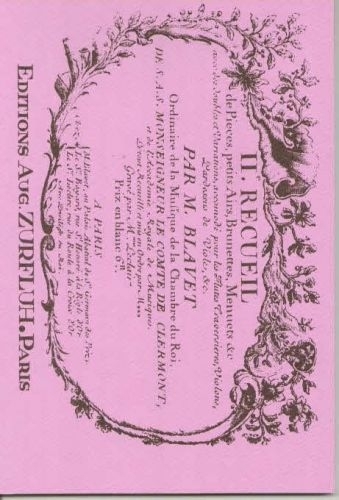 ROBERT MARTIN BLAVET M. - DEUXIEME RECUEIL