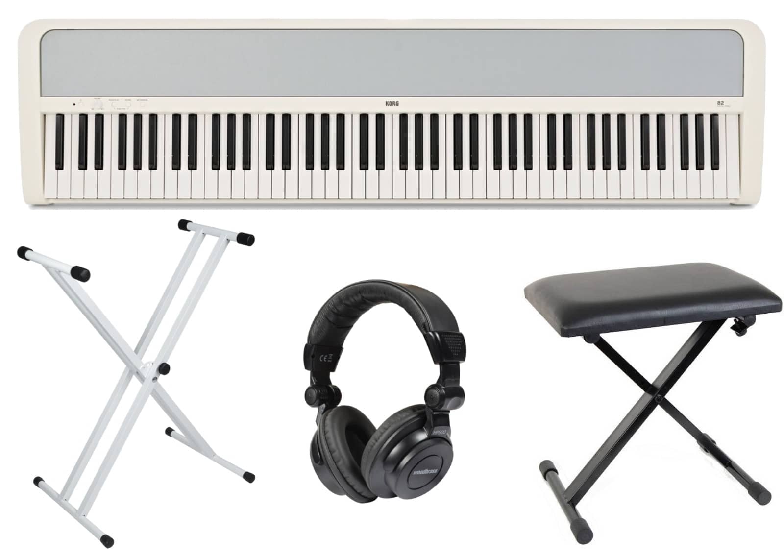 KORG B2 BLANC PACK COMPLET