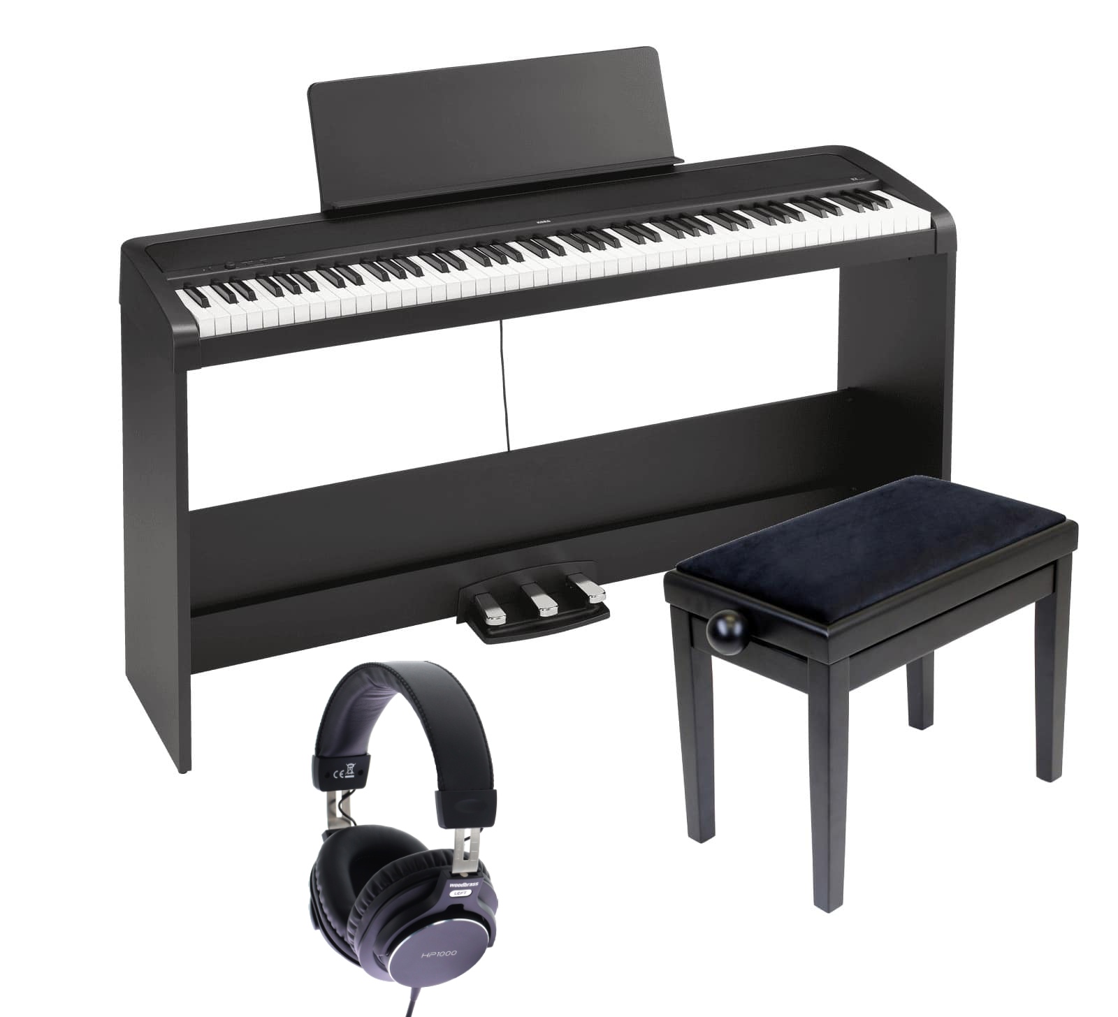 KORG B2 Meuble Noir Pack Deluxe