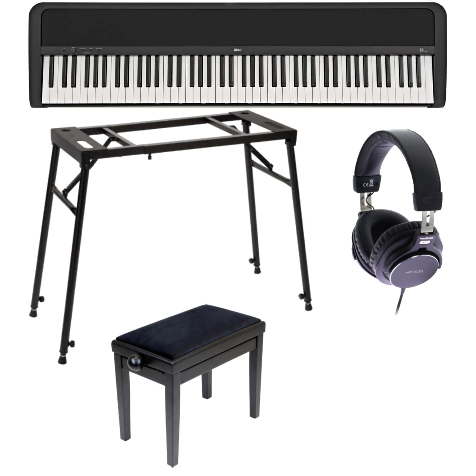 KORG B2 BLACK COMFORT PACK
