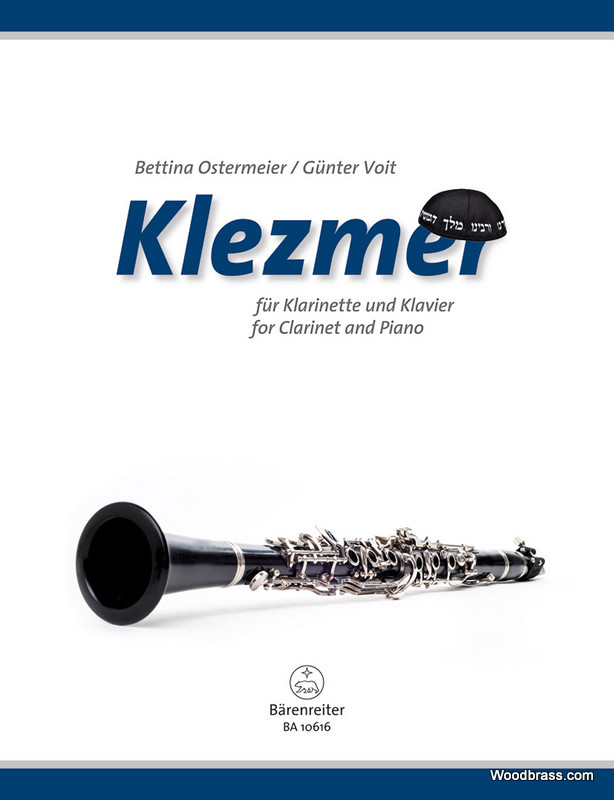 BARENREITER KLEZMER FOR CLARINET AND PIANO