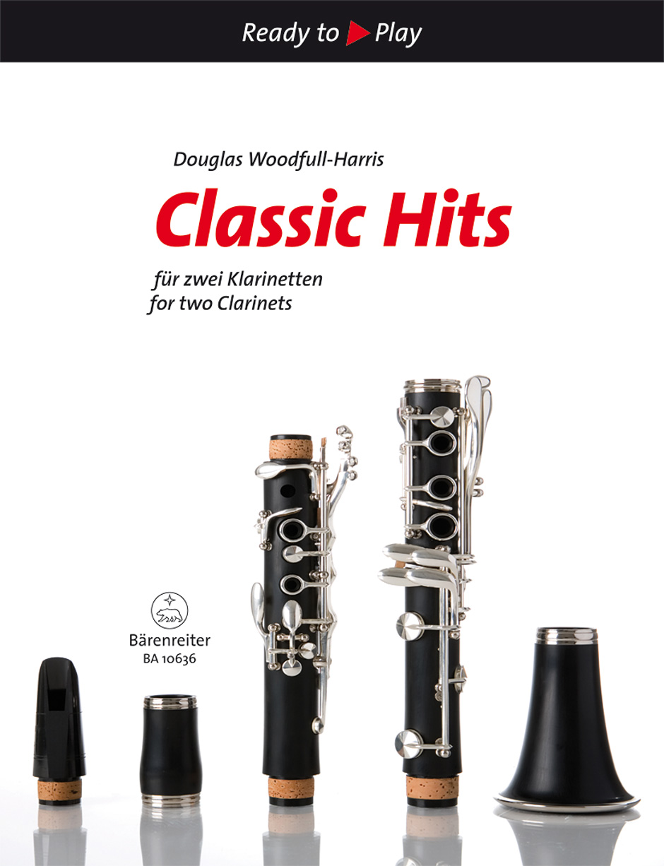BARENREITER CLASSIC HITS FOR TWO CLARINETS