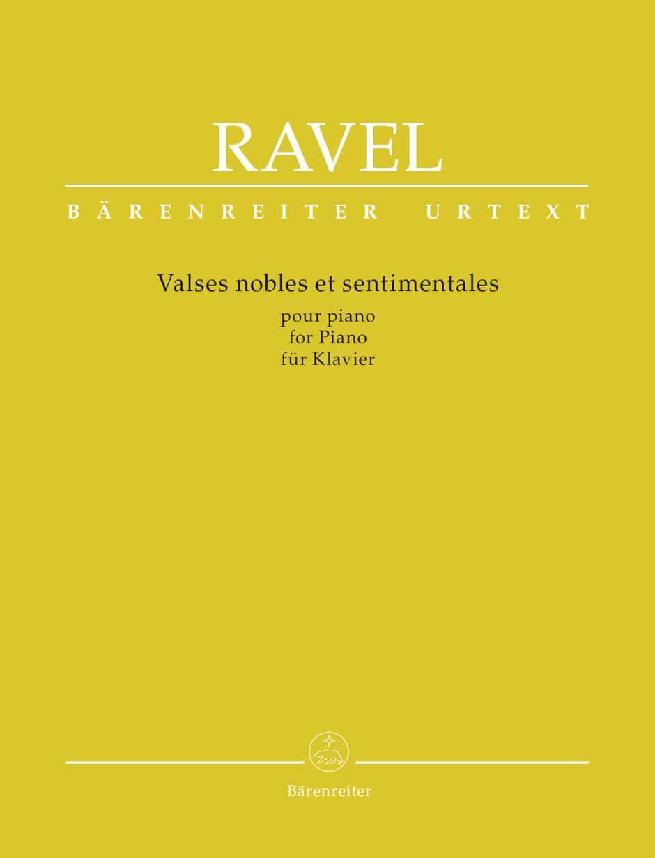 BARENREITER RAVEL MAURICE - VALSES NOBLES ET SENTIMENTALES POUR PIANO