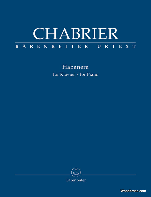 BARENREITER CHABRIER E. - HABANERA - PIANO
