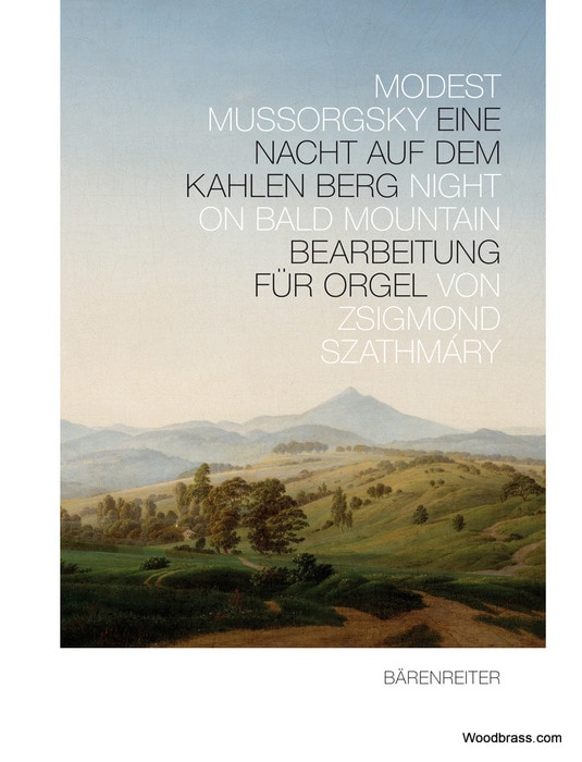 BARENREITER MUSSORGSKY M. - NIGHT ON BALD MOUNTAIN - ARRANGE POUR ORGUE