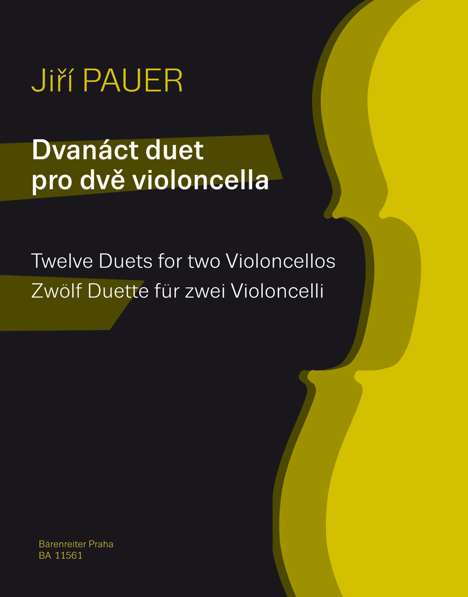 BARENREITER PAUER JIRI - 12 DUOS POUR 2 VIOLONCELLES