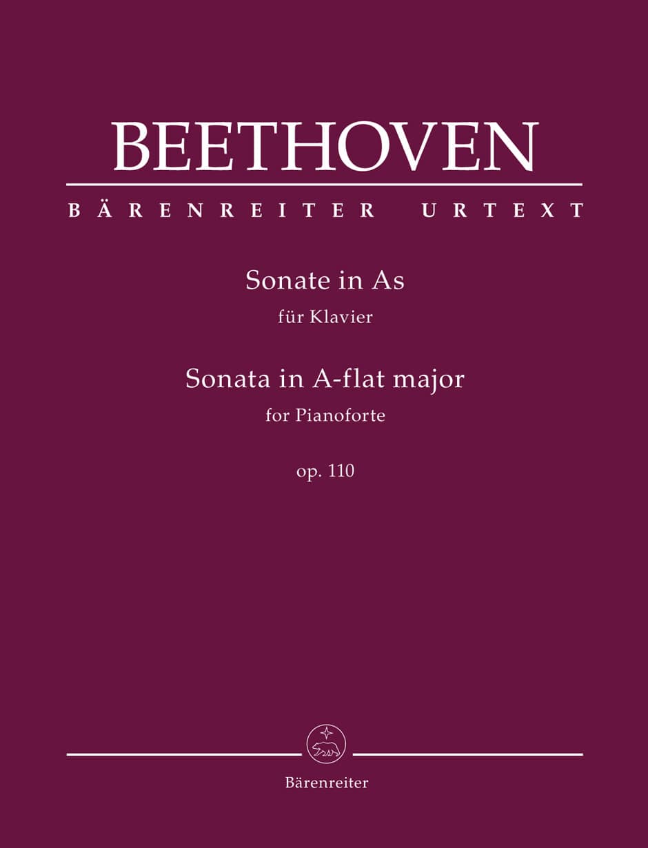 BARENREITER BEETHOVEN L.V. - SONATE IN A-FLAT MAJOR OP.110 - PIANO