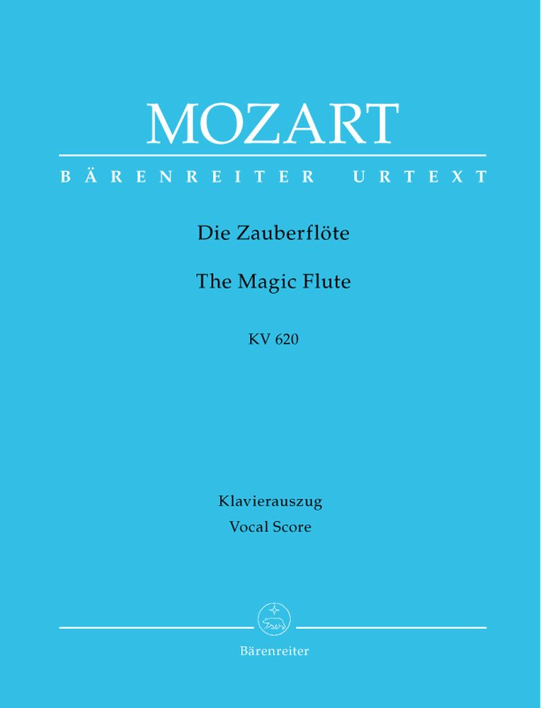 BARENREITER Moz W.A. - La Flute Enchee Kv 620 - Ch, Piano