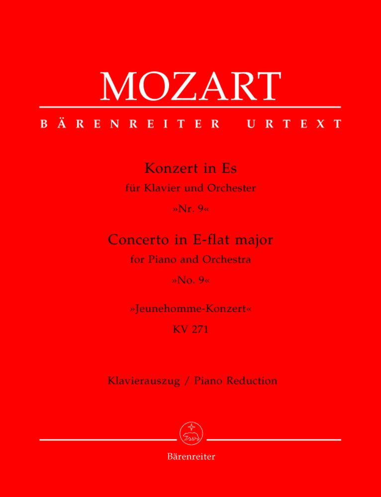 BARENREITER MOZART W.A. - KONZERT IN ES N°9 KV 271 - 2 KLAVIEREN