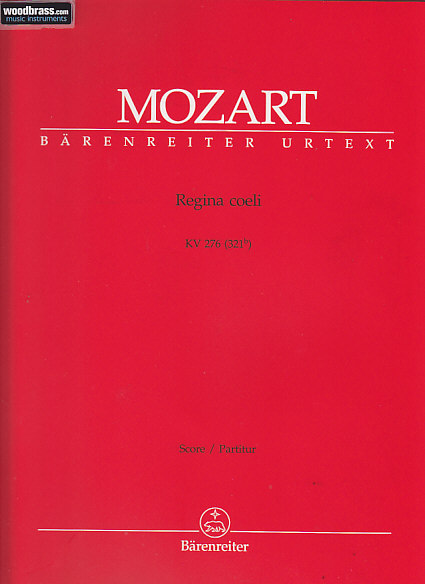 BARENREITER Moz W.A. - Regina Coeli, Kv 276