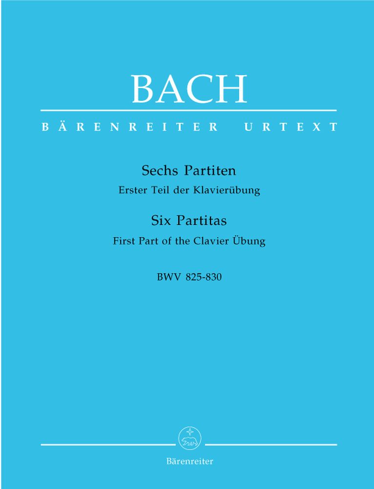 BARENREITER Bach J.S. - Six Partitas BWV 825-830 - Piano