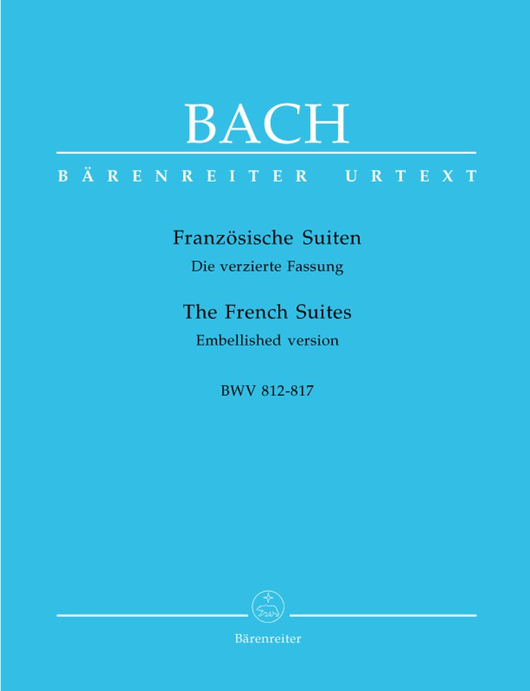 BARENREITER BACH J.S - THE FRENCH SUITES BWV 812-817 - HARPSICHORD