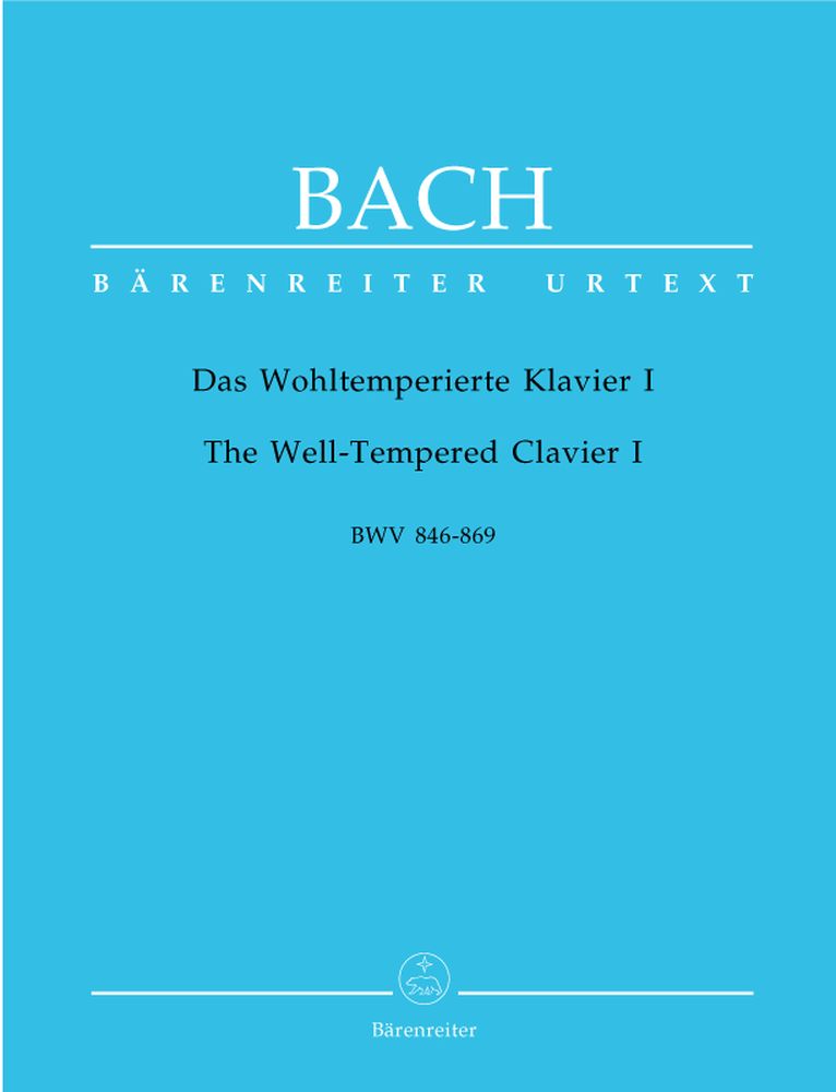 BARENREITER J.S. - Das Wohltemperierte Klavier I, Bwv 846-869 - Clavecin