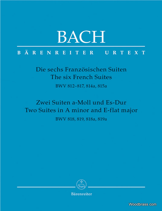 BARENREITER BACH J.S. - DIE SECHS FRANZOSISCHEN SUITEN - PIANO (CLAVECIN)