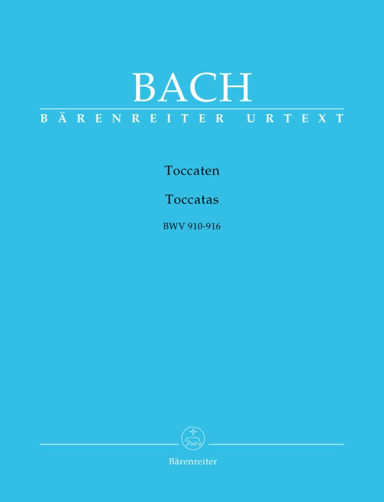 BARENREITER Bach J. S. - Toccaten BWV 910-916 - Clavecin (piano)