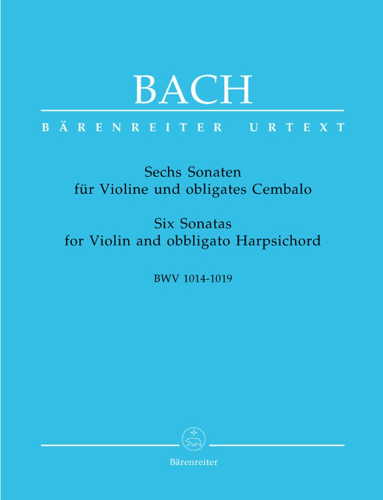 BARENREITER BACH J.S. - 6 SONATES BWV 1014-1019 - VIOLON ET CLAVECIN OBLIGE