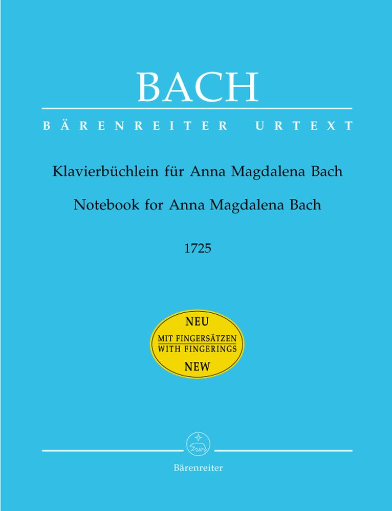 BARENREITER Bach J.S - Petit Livre D'anna Magdalena Bach - Piano