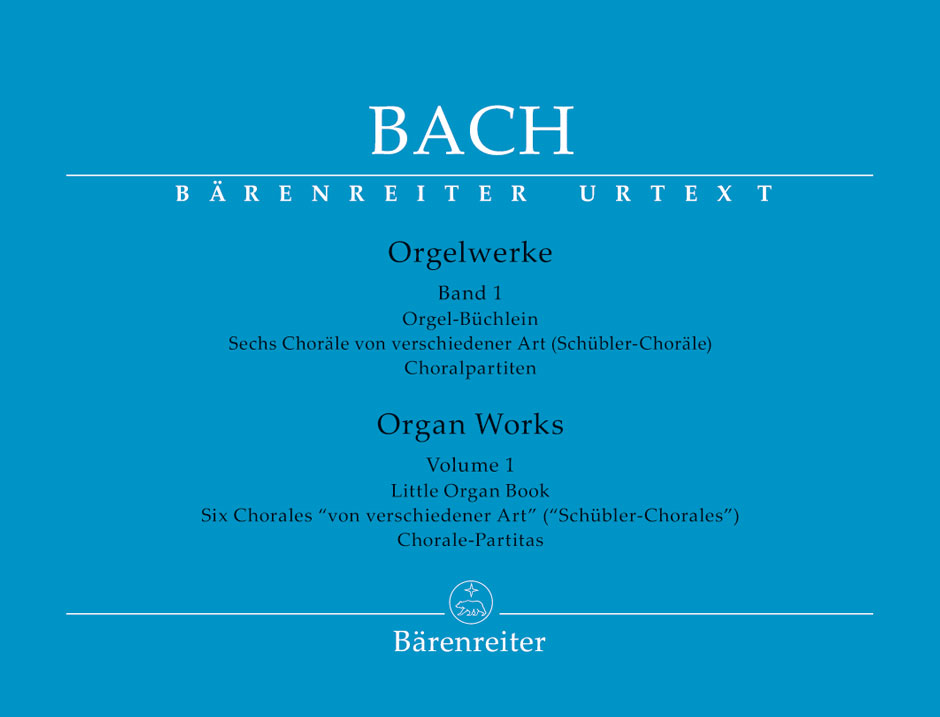BARENREITER BACH J.S. - ORGAN WORKS VOL.1
