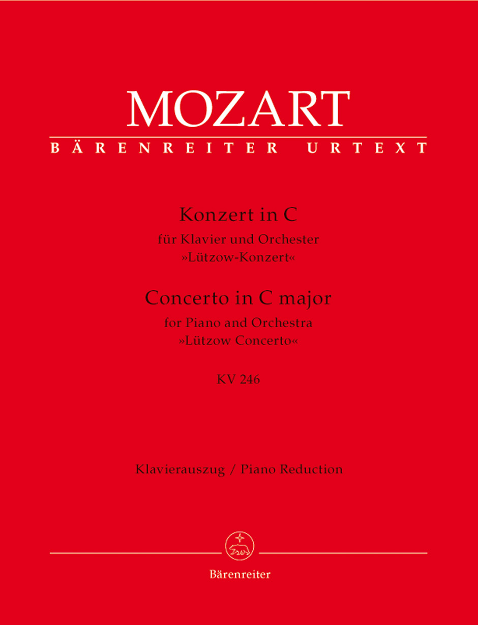 BARENREITER MOZART W.A. - CONCERTO FOR PIANO N°8 KV 246 