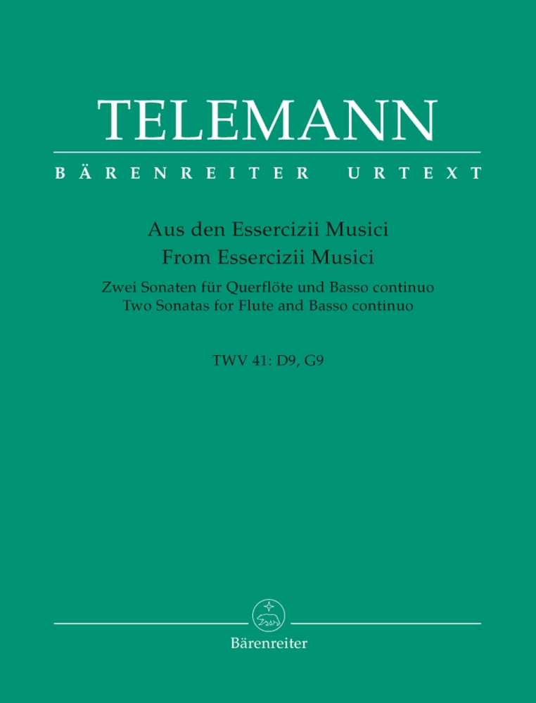 BARENREITER TELEMANN G. PH. - TWO SONATAS - VIOLON ET BC