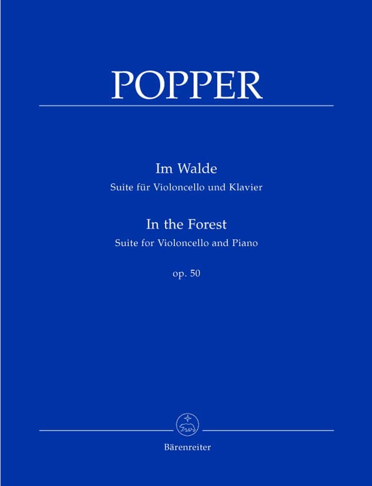 BARENREITER POPPER DAVID - IM WALDE OP.50 - VIOLONCELLE, PIANO