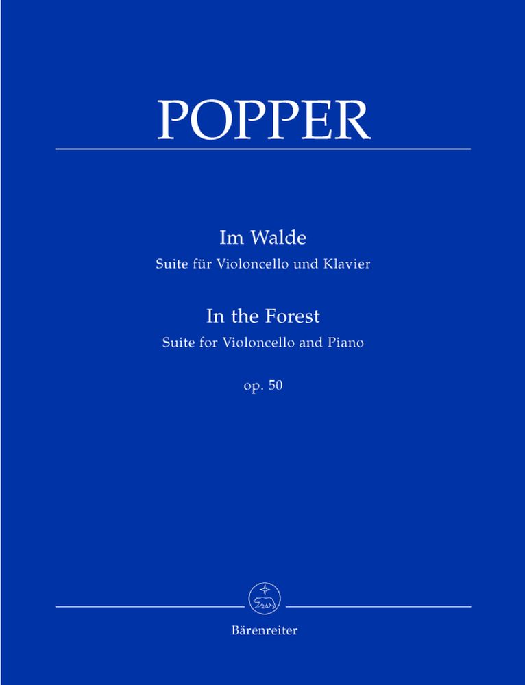 BARENREITER POPPER DAVID - IM WALDE OP.50 - VIOLONCELLE, PIANO