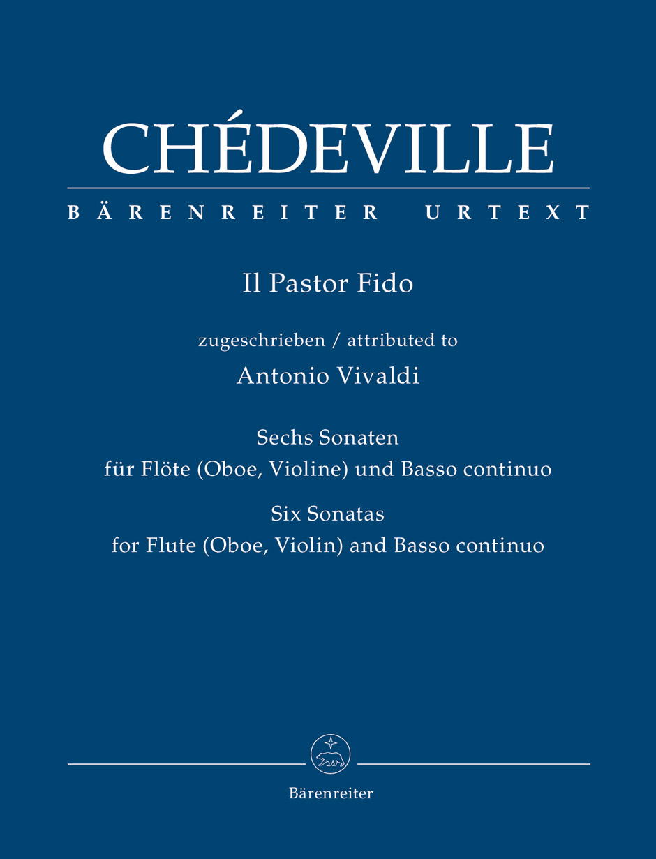 BARENREITER CHEDEVILLE NICOLAS - IL PASTOR FIDO - FLUTE (OU HAUTBOIS, OU VIOLON) & BASSE CONTINUE