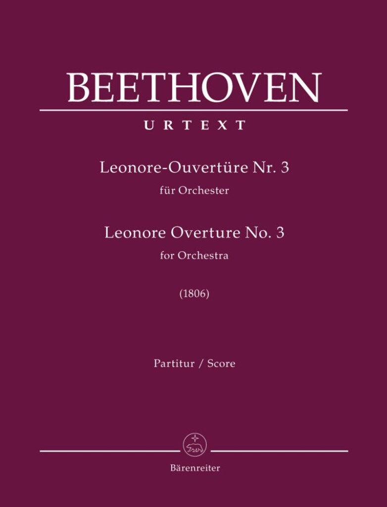 BARENREITER Beethoven L.V. - Leonore Ouverture N°3 - Score