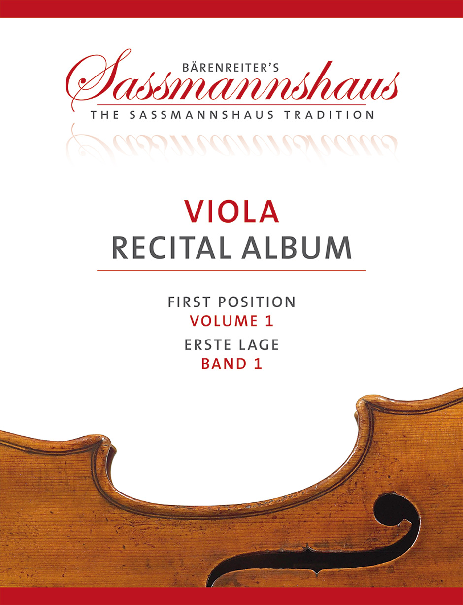 BARENREITER VIOLA RECITAL ALBUM VOL.1 - ALTO & PIANO