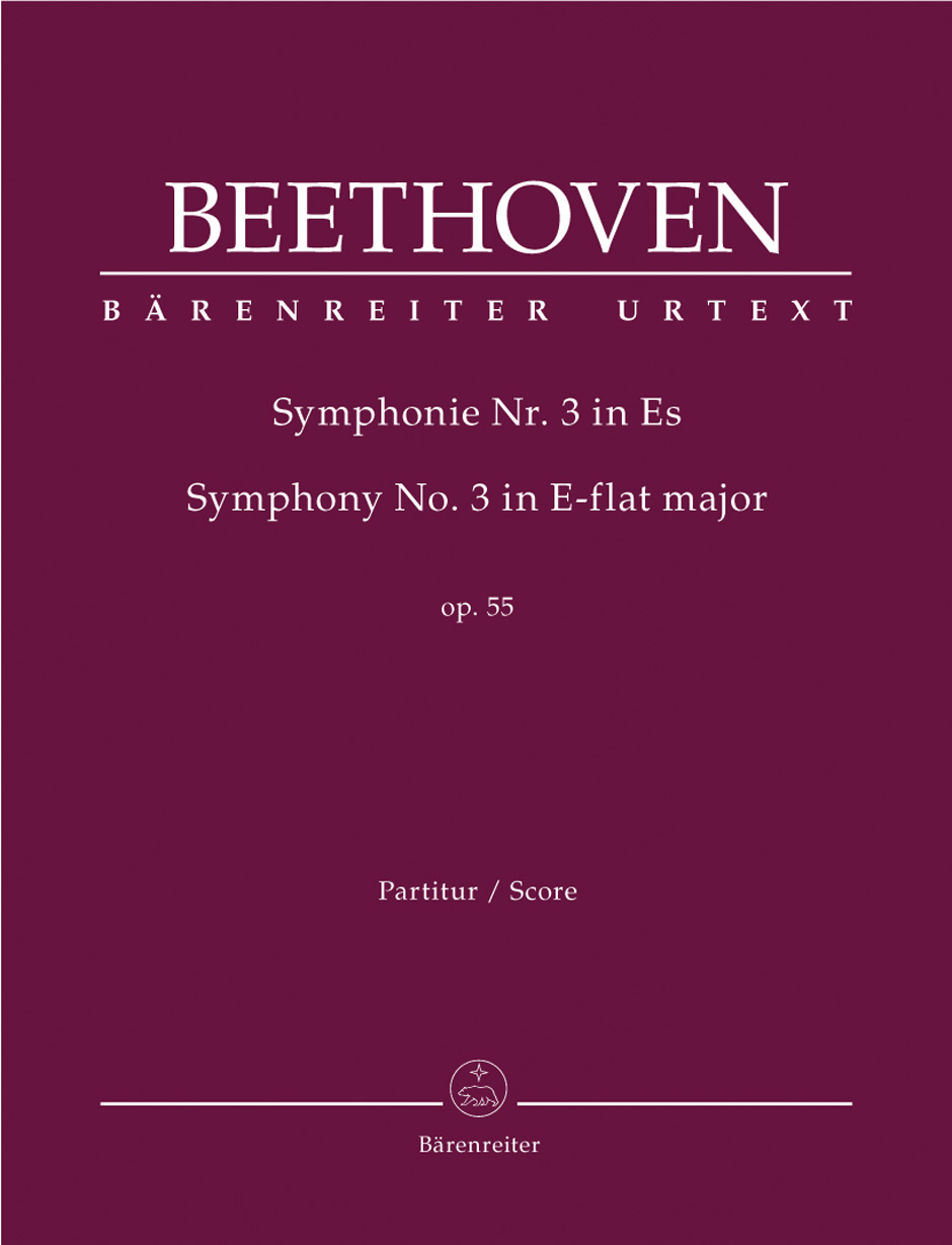 BARENREITER Beethoven L.V. - Symphonie N.3 Op.55 Eroica - Score