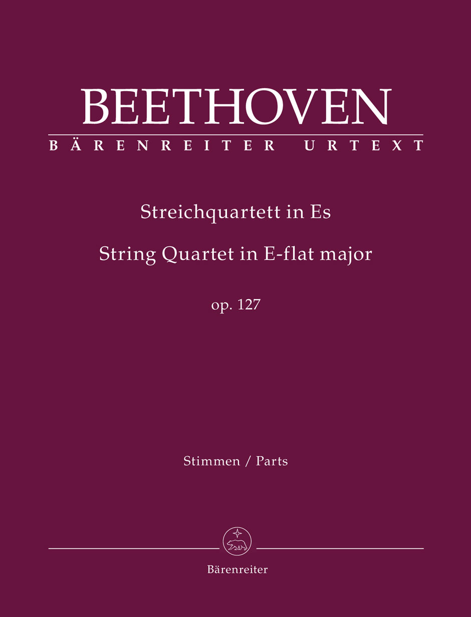 BARENREITER Beethoven L.V. - String Quartet In E-flat Major Op.127